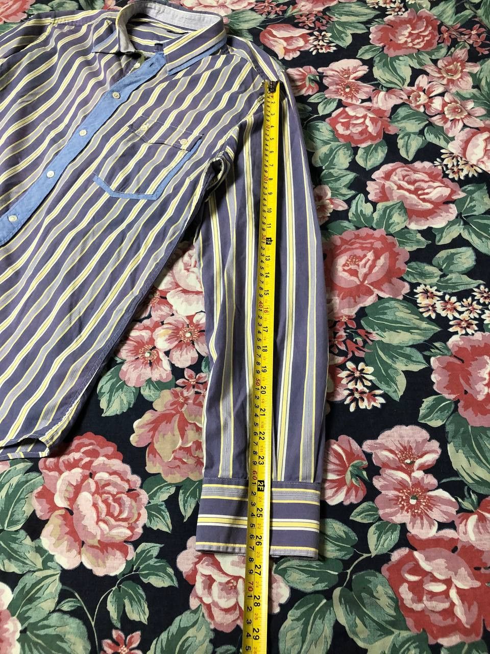 Dolce & Gabbana Trashed Shirt Vintage Cropped Button Up Size US L / EU 52-54 / 3 - 15 Thumbnail