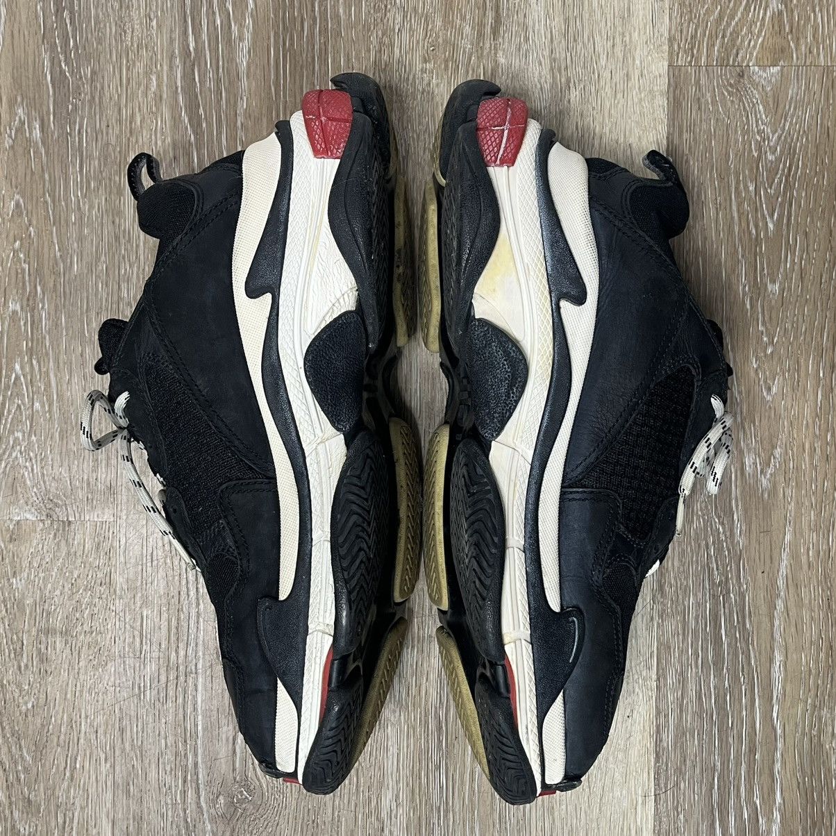 Balenciaga rare split balenciaga triple s Size US 12 / EU 45 - 3 Thumbnail