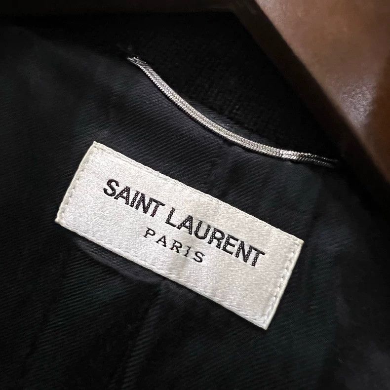 Yves Saint Laurent Saint Laurent Black and white stripe Teddy jacket 2502-Nex Size US S / EU 44-46 / 1 - 3 Thumbnail