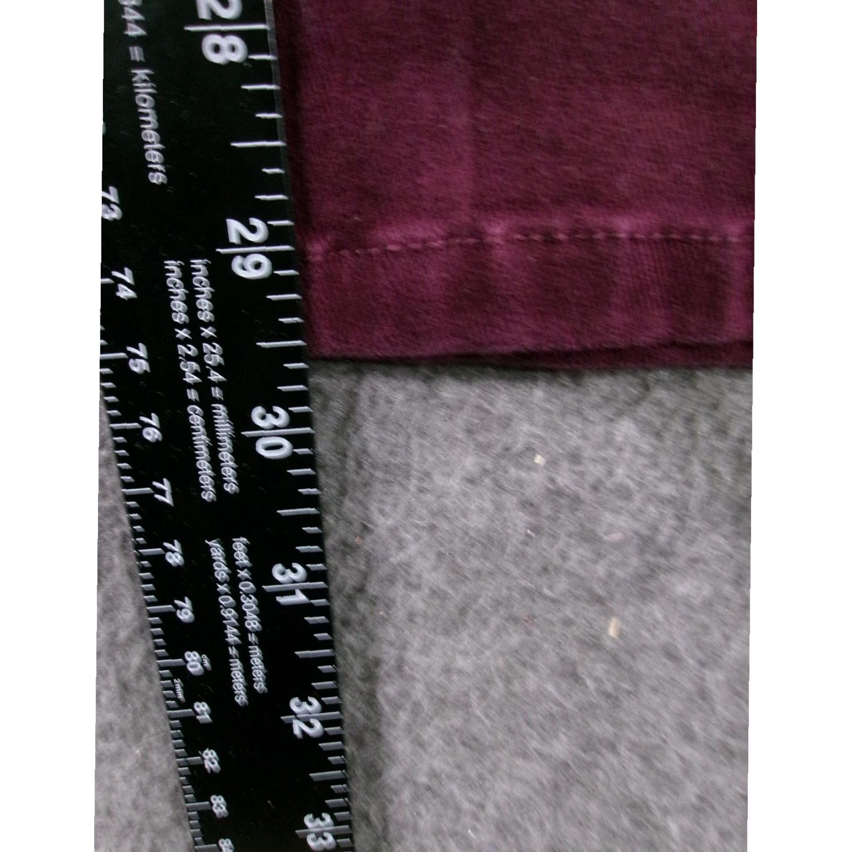 Gloria Vanderbilt VINTAGE Gloria Vanderbilt Pants Women 8 Maroon High Waisted Amanda Classic Stretch Retro Size 30" / US 8 / IT 44 - 6 Thumbnail