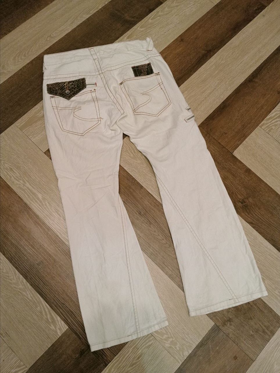 semanticdesign SEMANTIC DESIGN JAPAN FLARE JEANS - SIZE LL Size US 33 - 1 Thumbnail