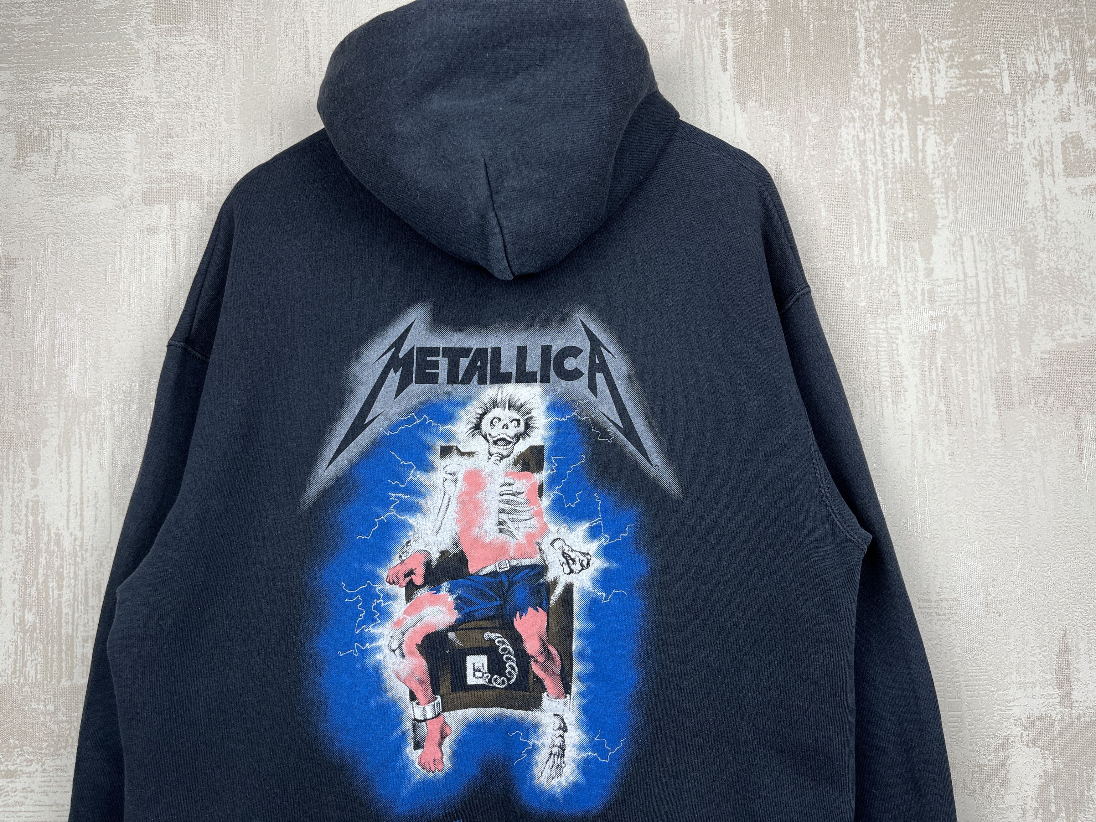 Band Tees Vintage 1994 Metallica "Ride The Lighting" Giant 90's Hoodie Size US XL / EU 56 / 4 - 3 Thumbnail
