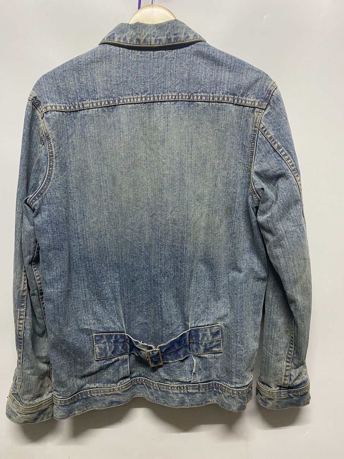 Japanese Brand Live! Joge Martin The Allury And Nico Frankrin Denim Jacket Size US M / EU 48-50 / 2 - 2 Thumbnail