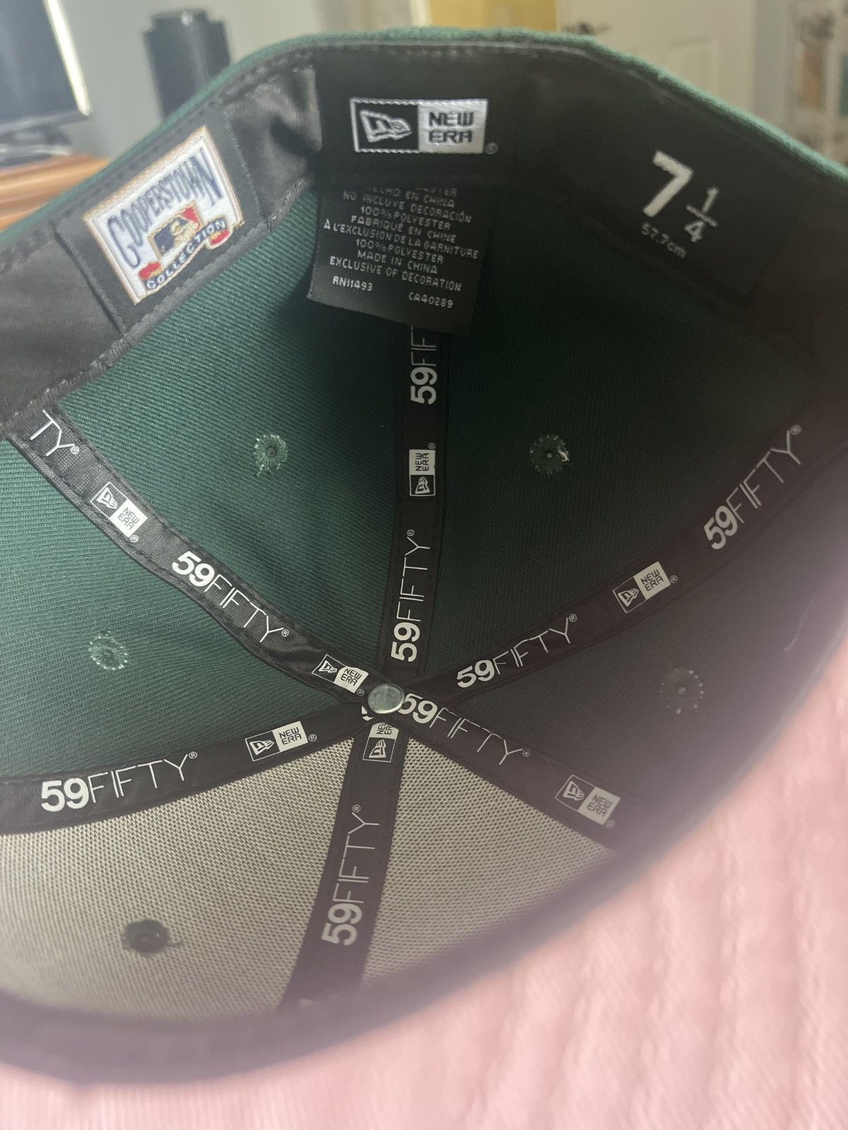 New Era Green Eggs & Ham Seattle Mariners by Hat Club size 7 1/4 Size ONE SIZE - 5 Thumbnail