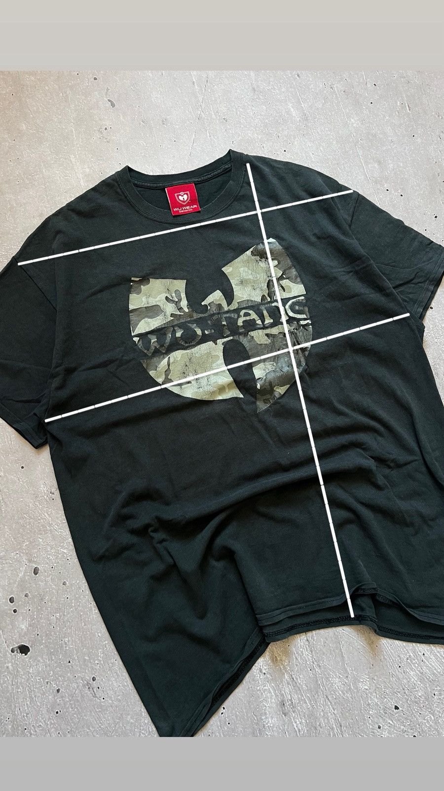 Wu-Tang Clan Rare Vintage Wu-Tang Wu Wear Camo Logo T-Shirt XL 1995 Size US XL / EU 56 / 4 - 2 Thumbnail