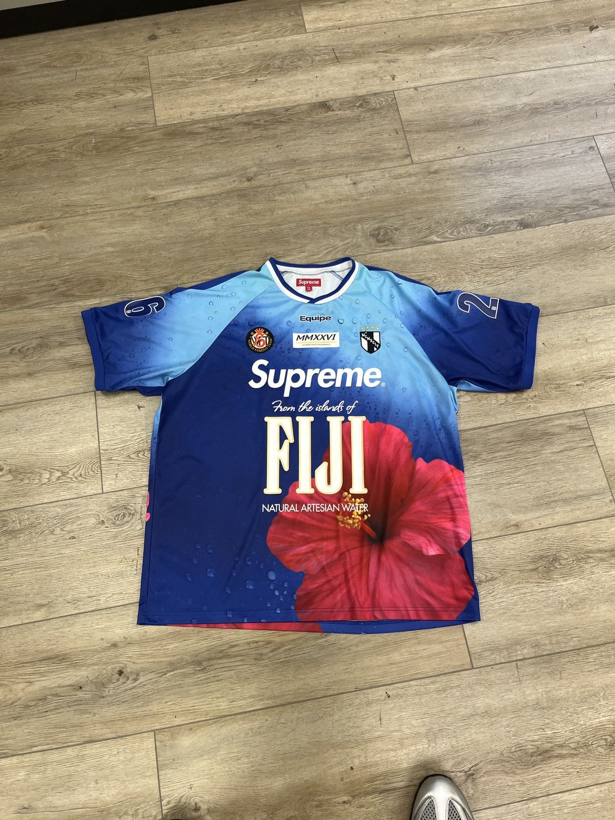 Supreme Supreme Fiji water soccer Jersey XXL | Grailed