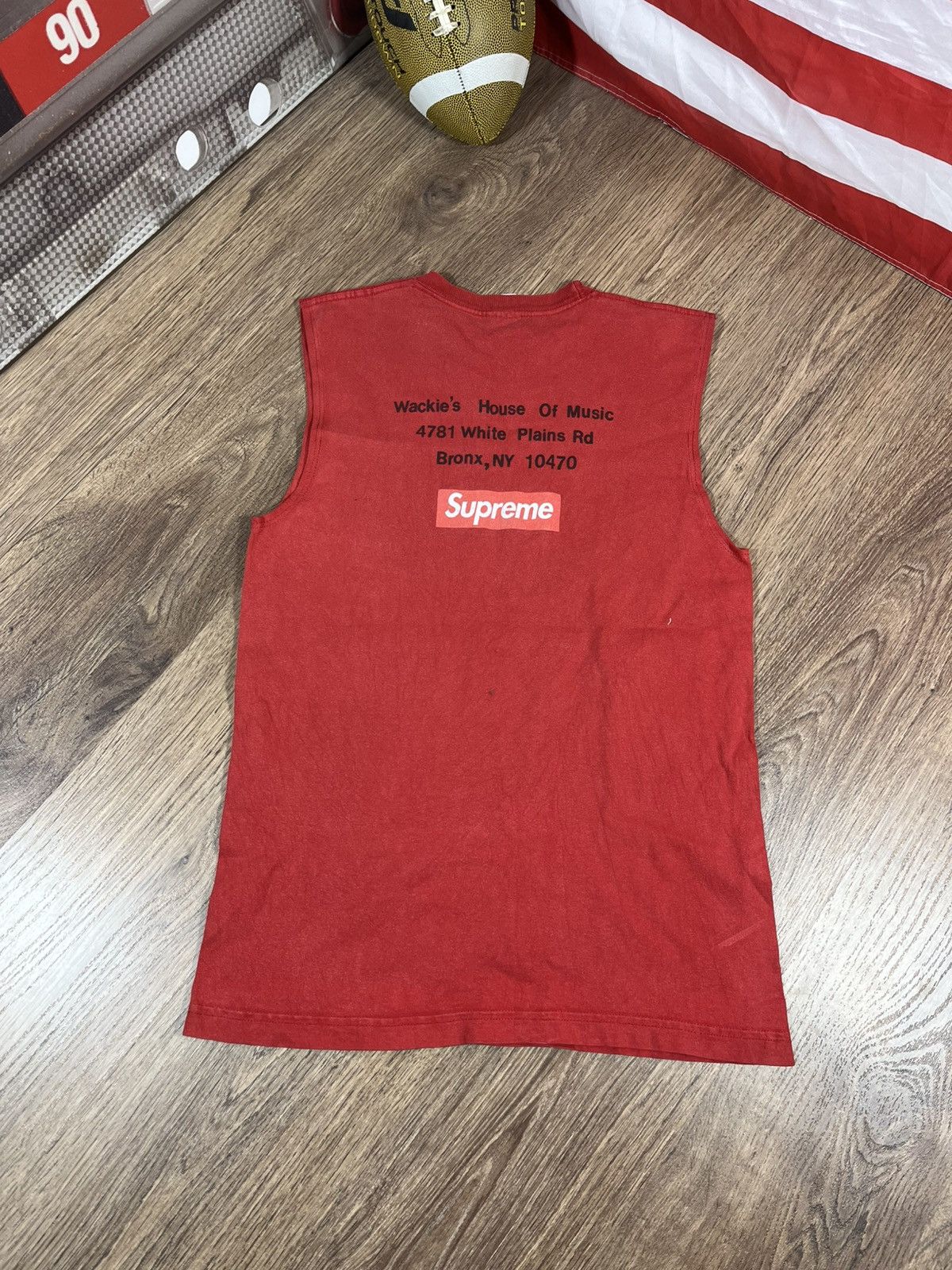 Supreme Supreme x Wackies Box Logo Tee Lion🦁 Size US M / EU 48-50 / 2 - 6 Thumbnail