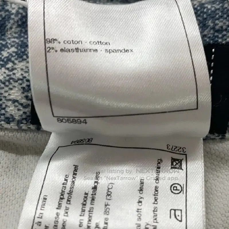 Chanel Chanel M-Size Color Block Denim Pants . Size 24" / US 00 / IT 34 - 4 Thumbnail