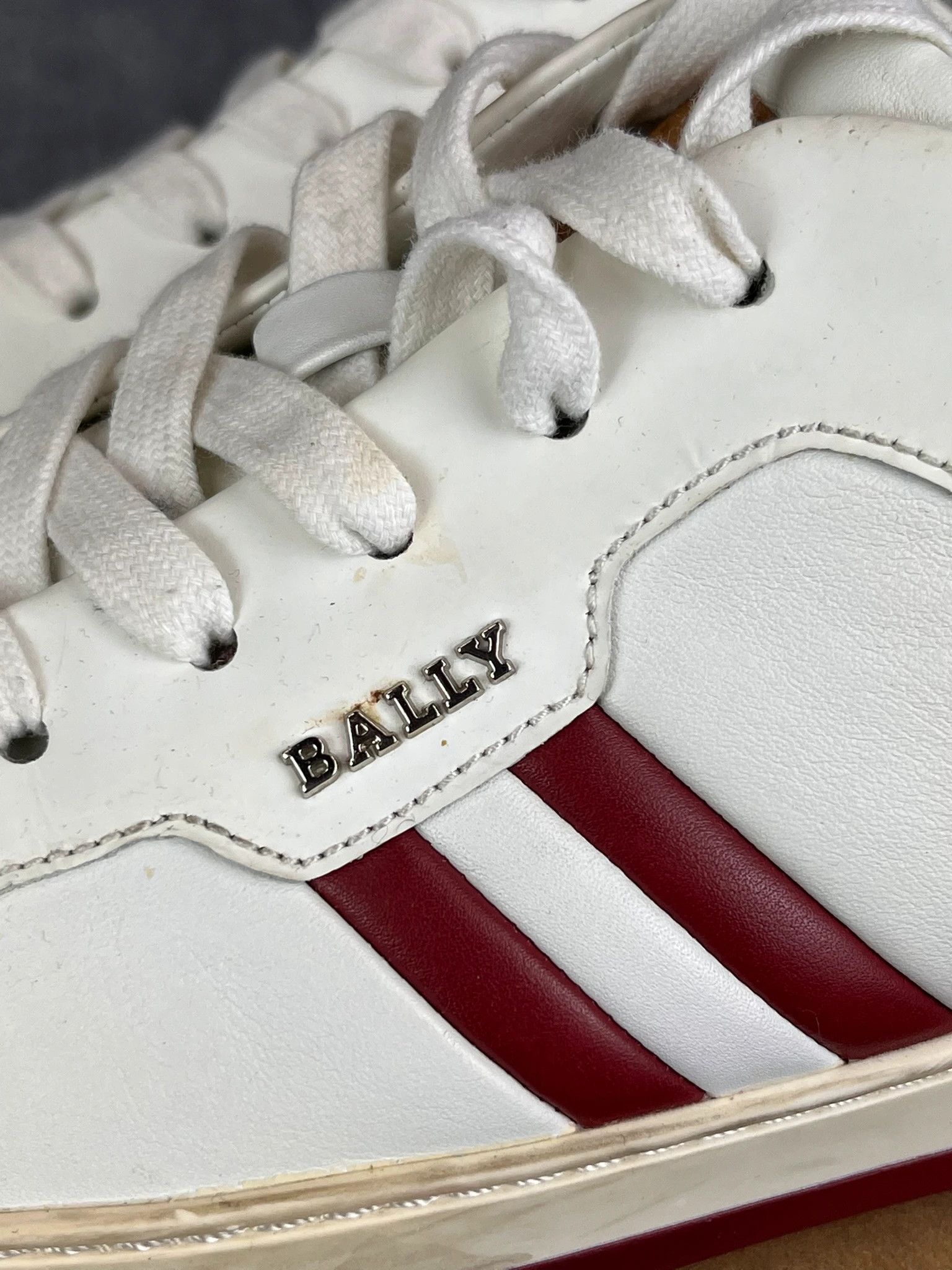 Bally Bally white leather sneakers Size US 9 / EU 42 - 3 Thumbnail