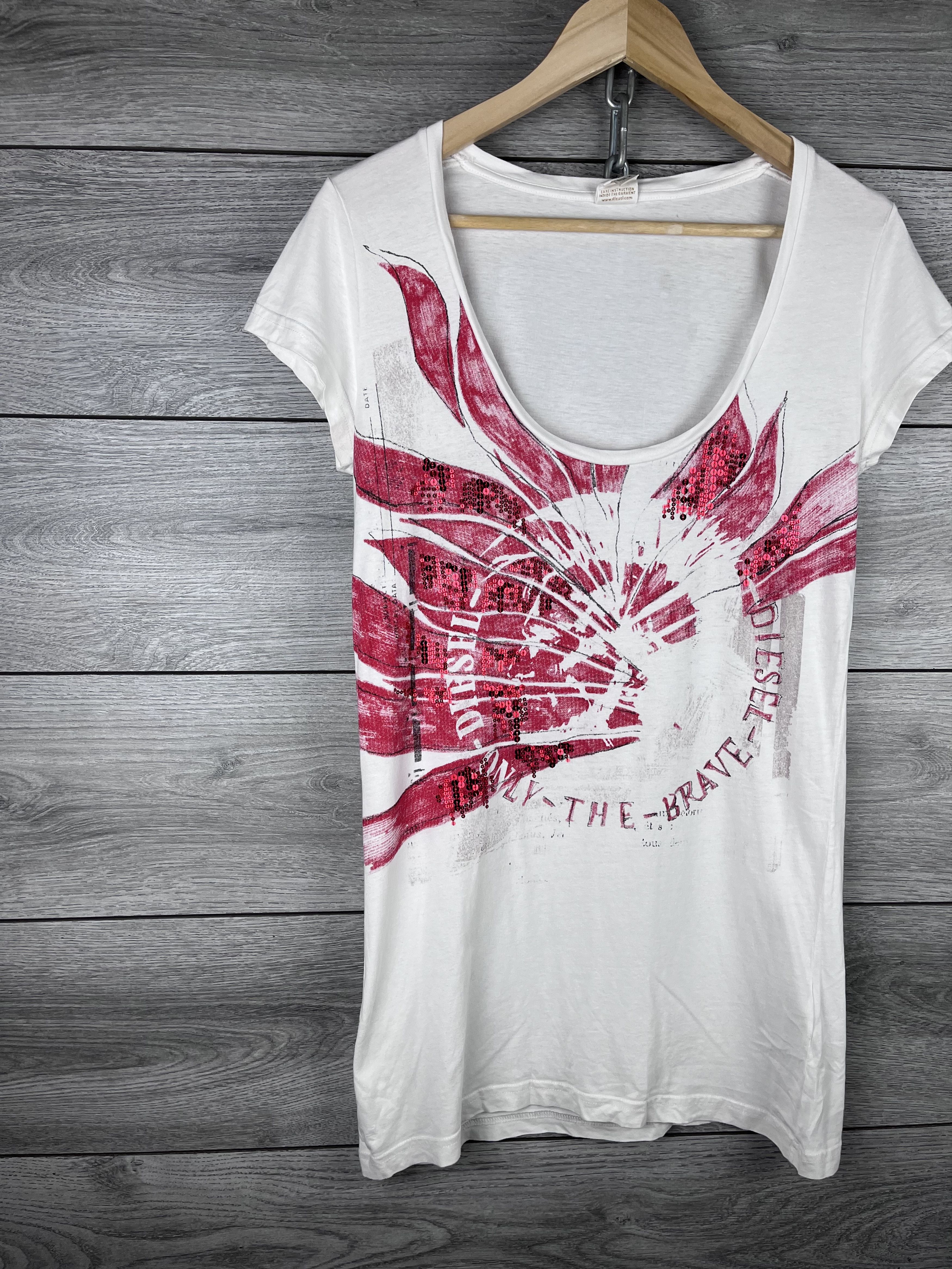 Diesel Women t-shirt Diesel size M Size M / US 6-8 / IT 42-44 - 5 Thumbnail