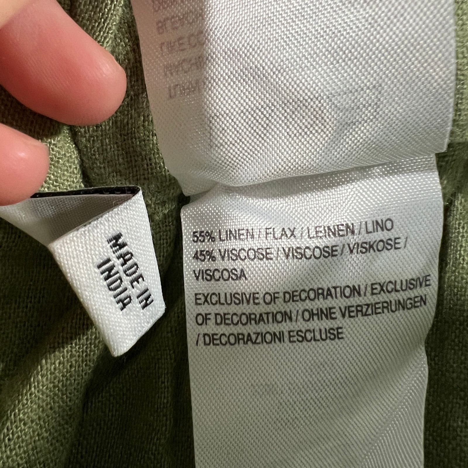 Other Isaac Mizrahi Live! Regular Bridgehampton Linen Blend P Size 34" / US 12 / IT 48 - 10 Thumbnail