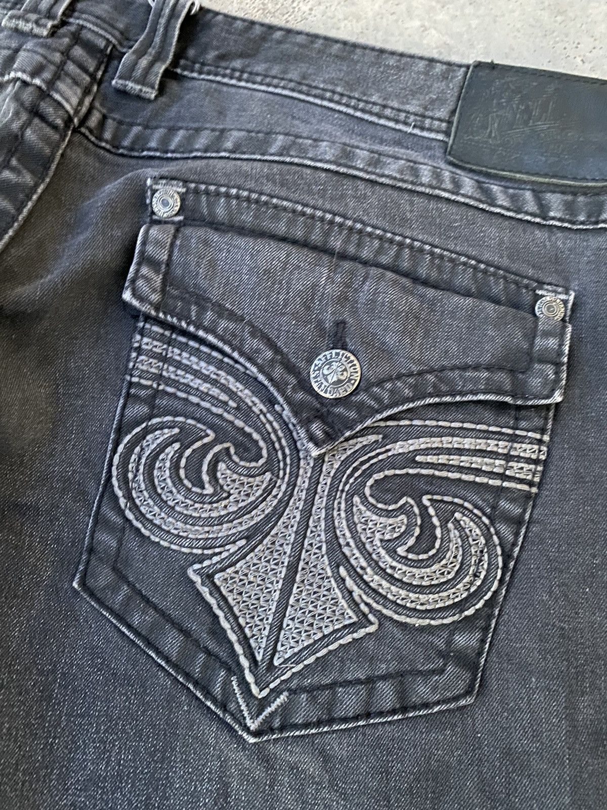 Affliction 2000s Affliction Ace Cross Embroidered y2k jesse pinkman Size US 42 / EU 58 - 6 Thumbnail