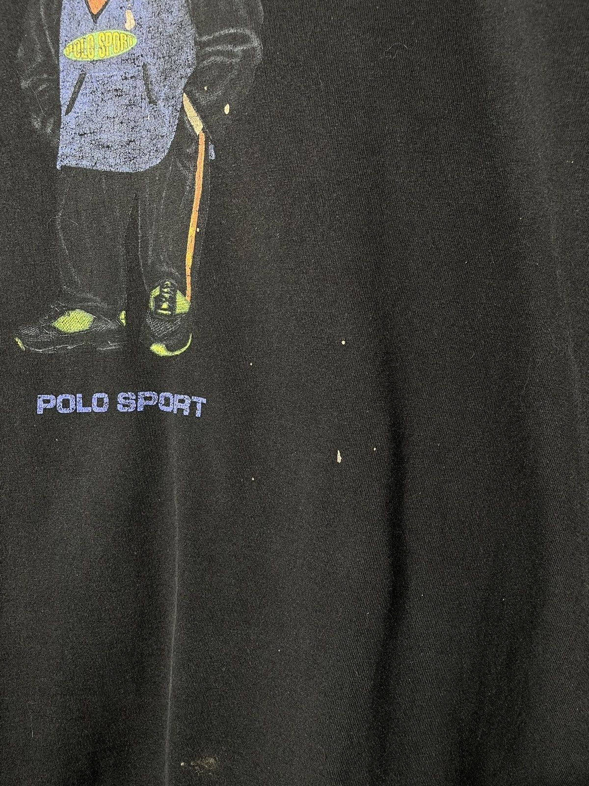 Polo Ralph Lauren × RRL Ralph Lauren × Vintage T-Shirt Polo Sport Bear OG Vintage Size US XL / EU 56 / 4 - 13 Thumbnail