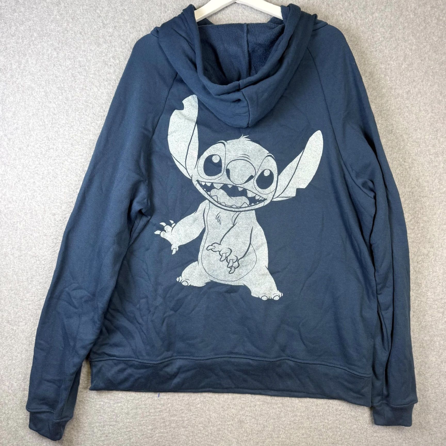 Disney Disney Lilo and Stitch Hoodie Sweatshirt Blue L Adult Pullover Mens Womens Girls Size L / US 10 / IT 46 - 6 Thumbnail
