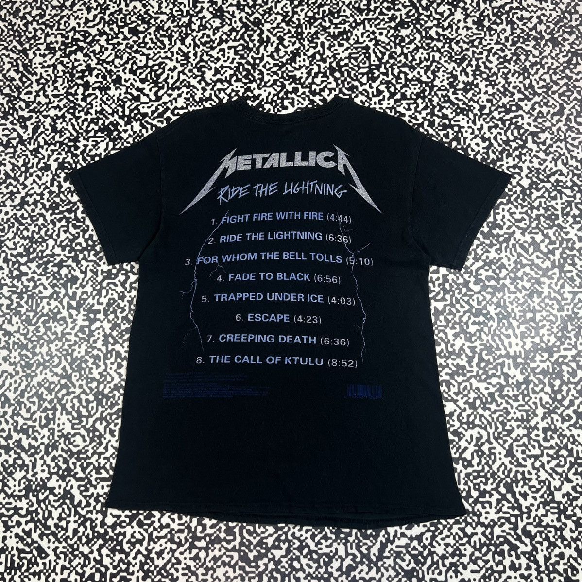 Metallica Vintage Y2K Metallica Ride The Lighting Band Rock Tour Size US M / EU 48-50 / 2 - 2 Thumbnail