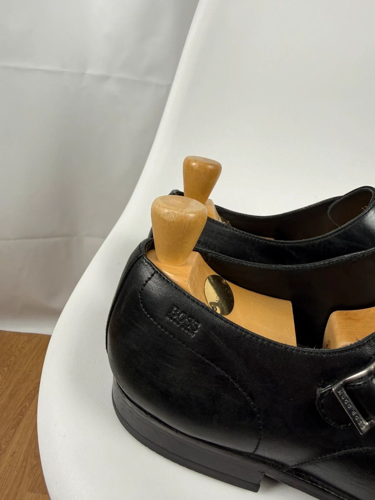 Hugo Boss Hugo Boss Genuine Leather Monks Shoes size US13 Size US 13 / EU 46 - 10 Thumbnail
