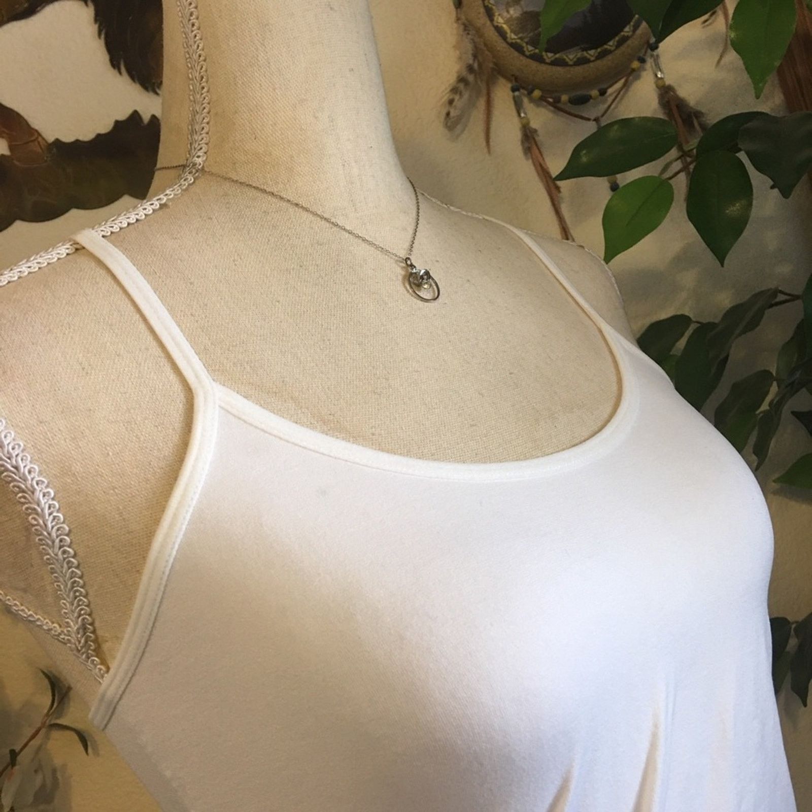 Vintage Vintage 60s silver rhinestone accent necklace Size ONE SIZE - 2 Thumbnail