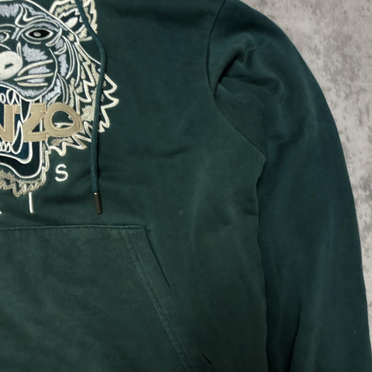 Kenzo Green Kenzo hoodie with gold tiger design #streetwear Size US XS / EU 42 / 0 - 3 Thumbnail