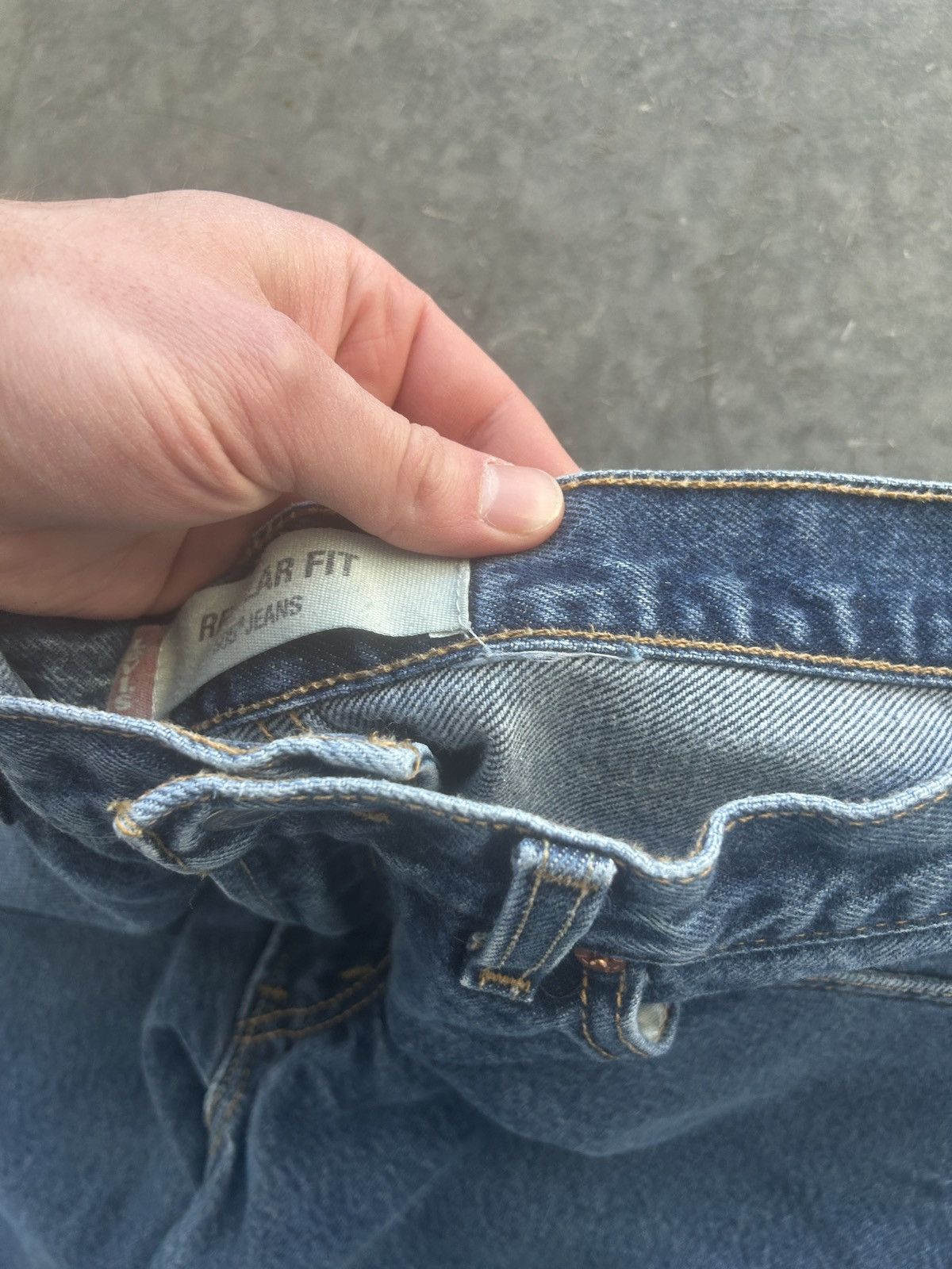 Levi's × Vintage Vintage Y2K Levi’s 505 Denim Jeans 33x30 Size US 33 - 7 Thumbnail
