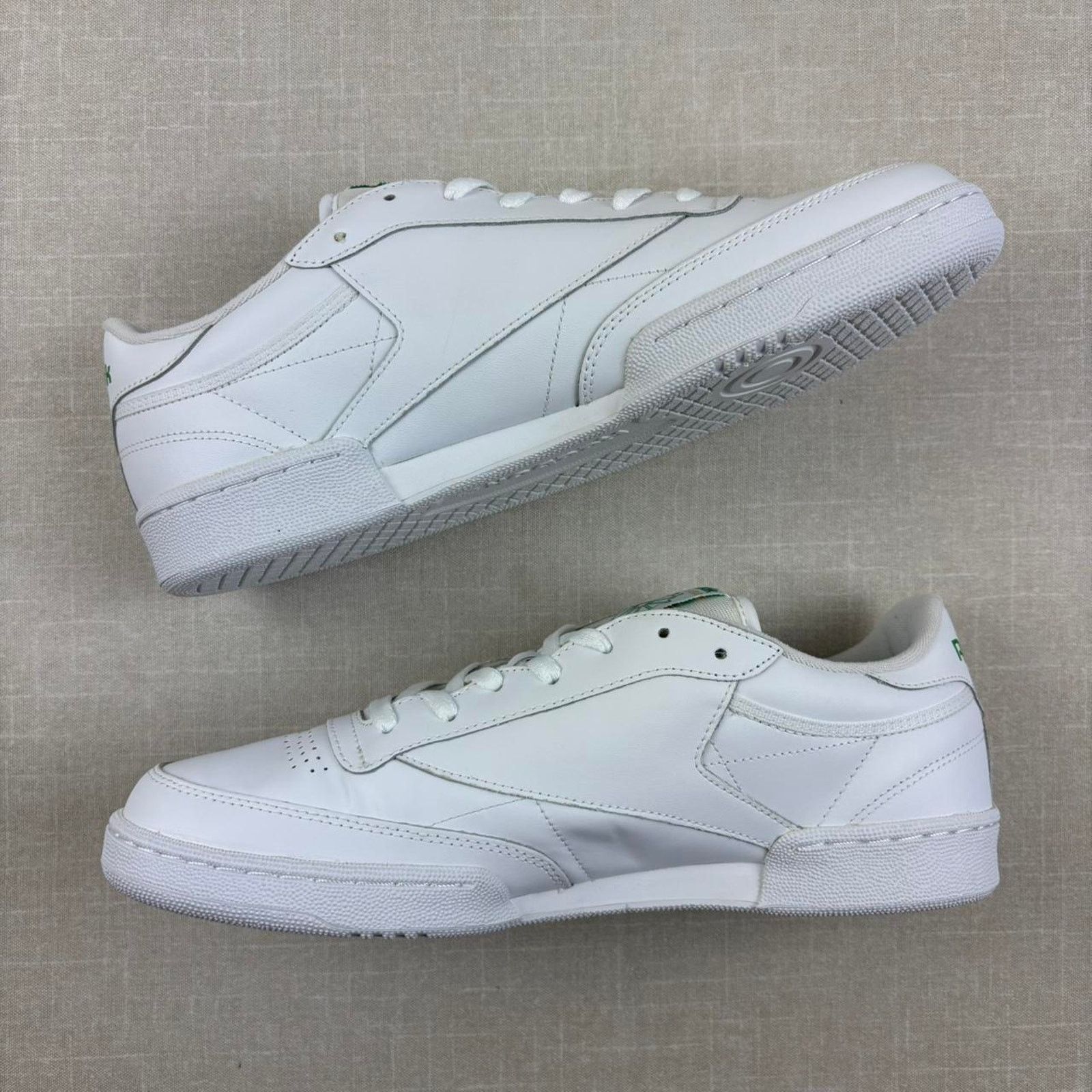 Reebok 🥤 2019 Reebok Club C 85 “White Green” 13M Size US 13 / EU 46 - 4 Thumbnail