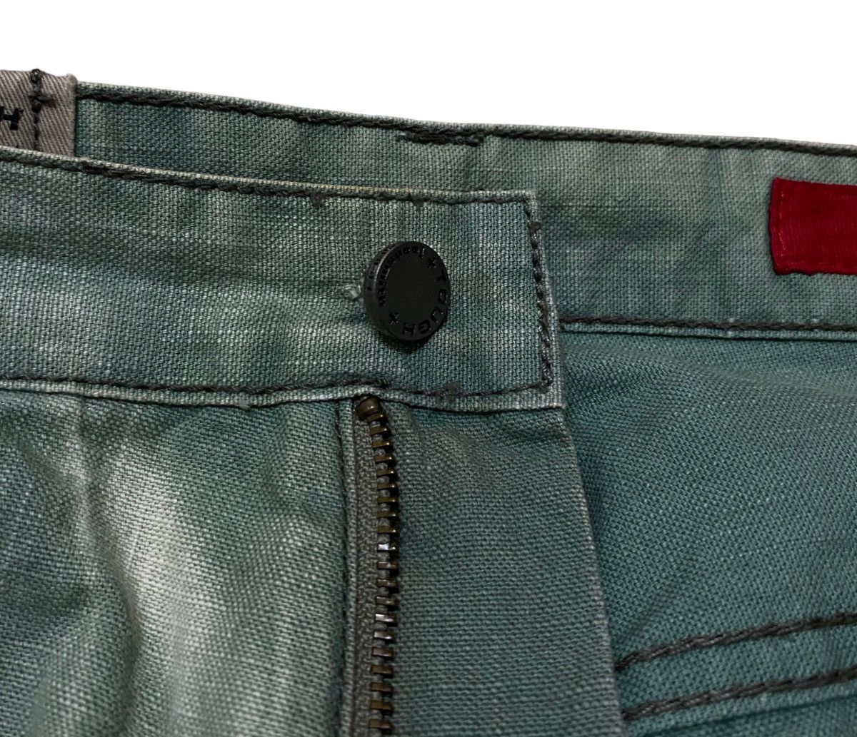 14th Addiction Rare Vintage Tough Jeansmith Tactical Patchwork Pants 2000s Size US 32 / EU 48 - 7 Thumbnail