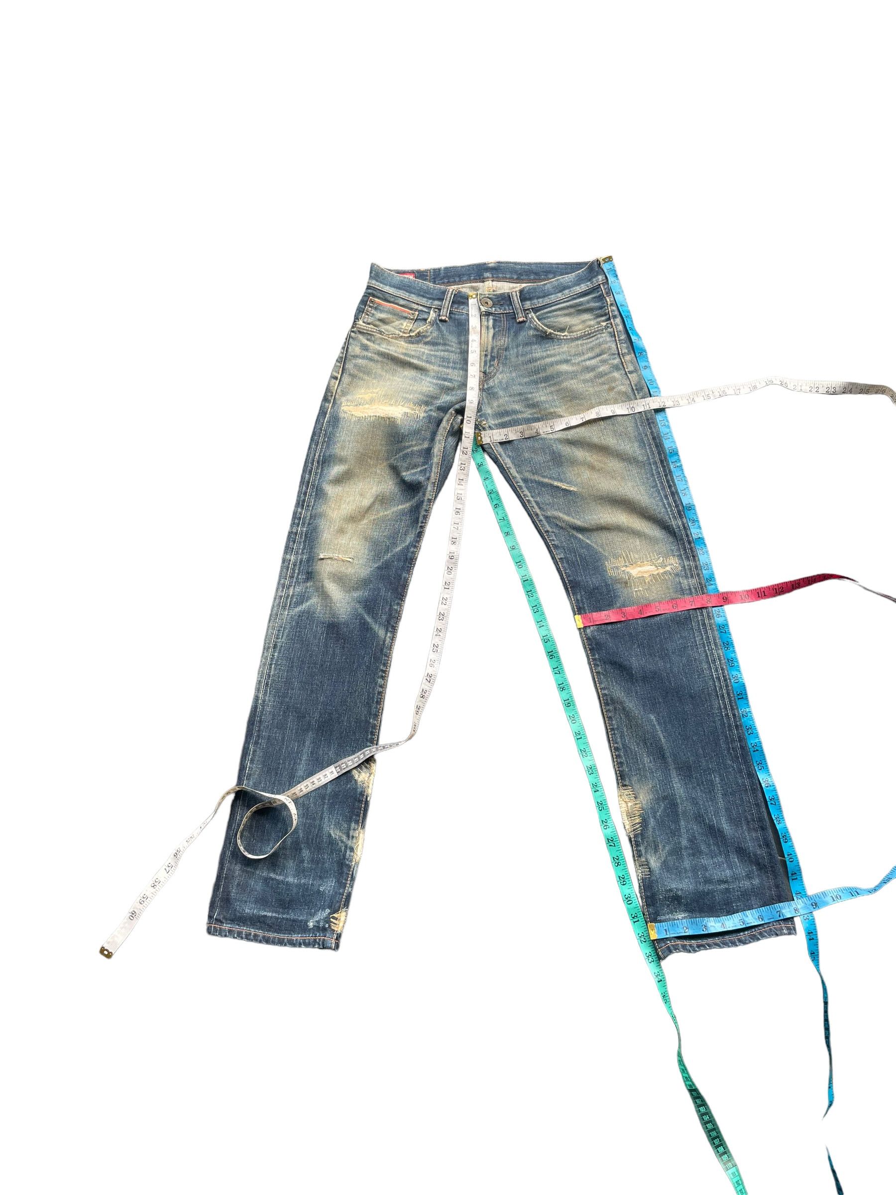 Edwin Vintage Edwin 505zxx Selvedge Distresed Denim Size US 32 / EU 48 - 9 Thumbnail