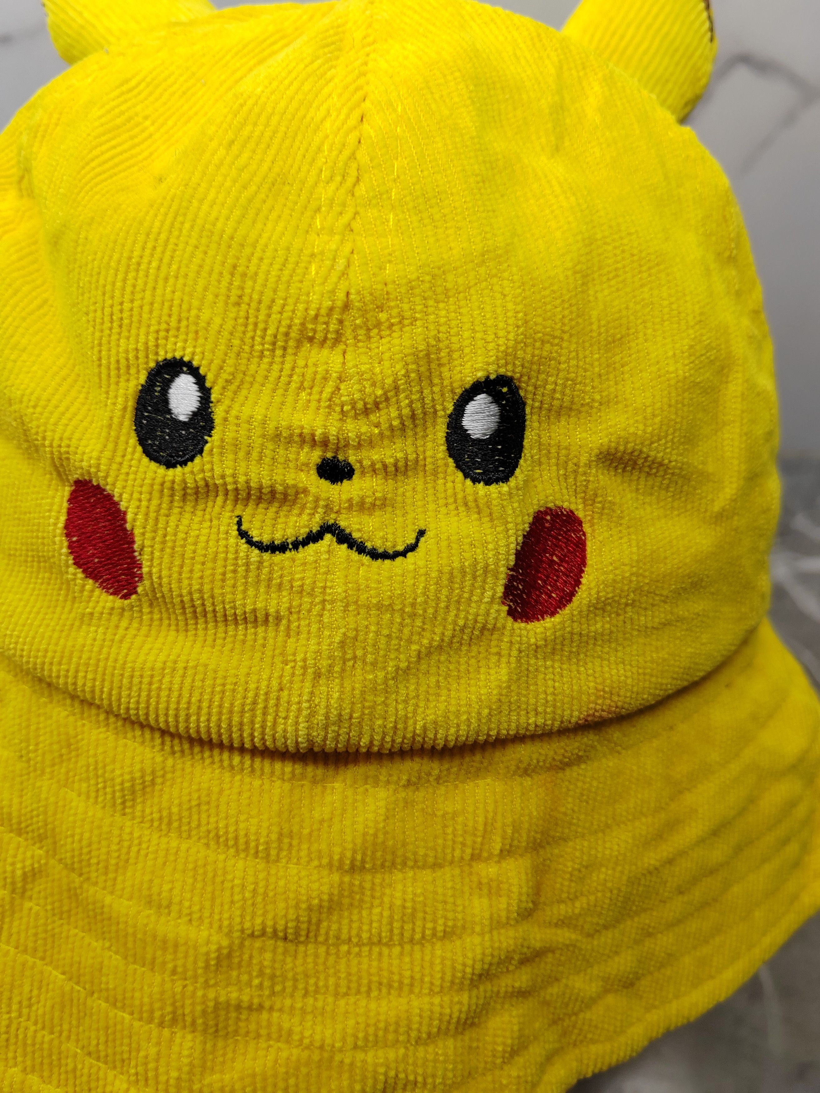Japanese Brand Vintage Pokemon Pikachu Bucket Hat Size ONE SIZE - 2 Thumbnail