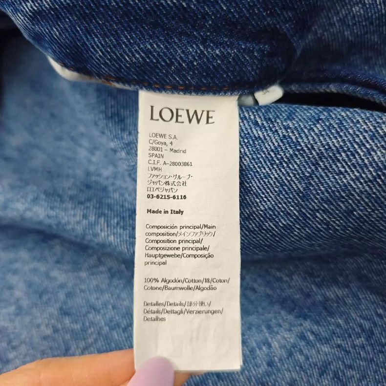 Loewe loewe Washed blue classic jeans 2504-Nextarrow Size US 34 / EU 50 - 6 Thumbnail