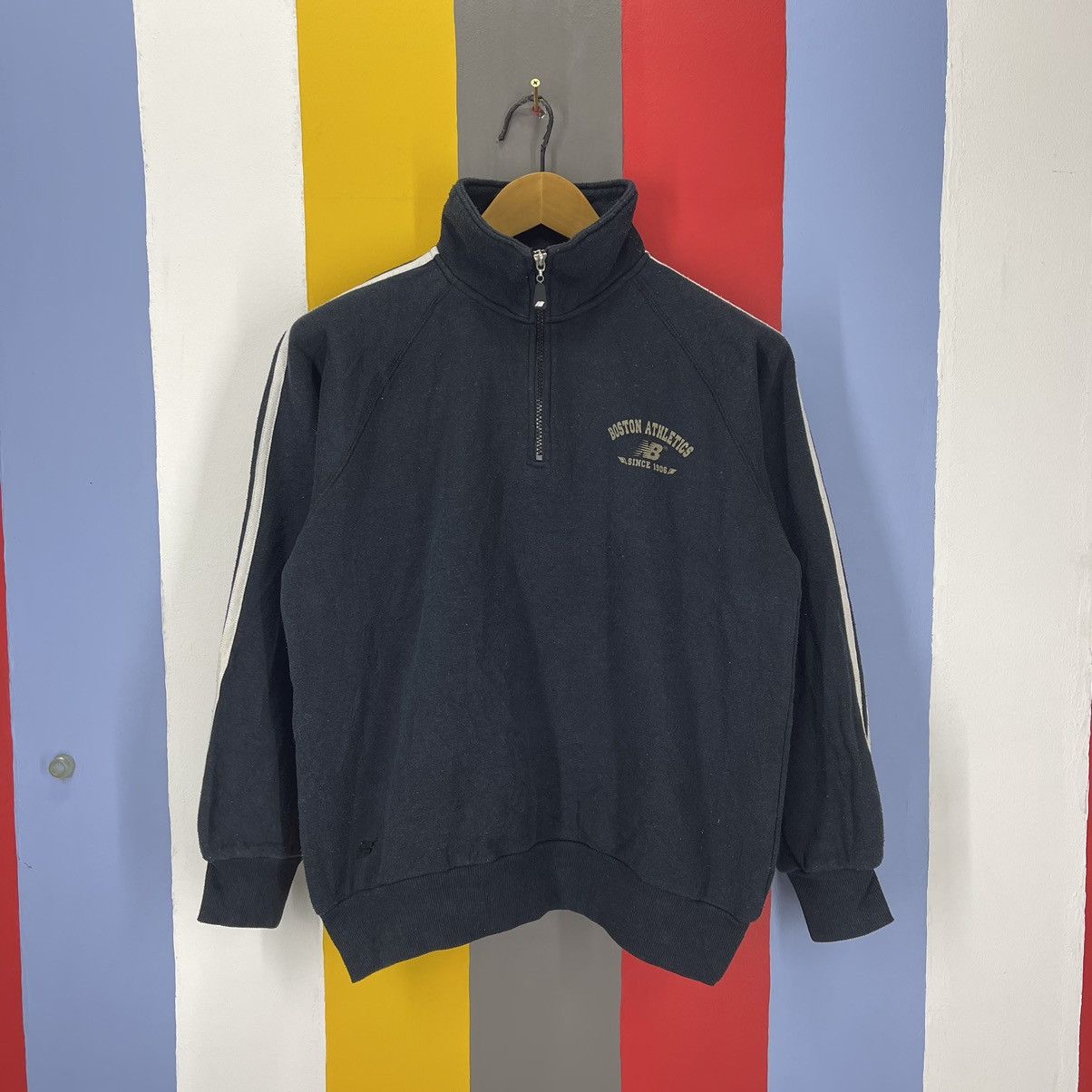 New Balance NEW BALANCE Turtle Neck Sweatshirt #1712/06 Size US M / EU 48-50 / 2 - 1 Thumbnail