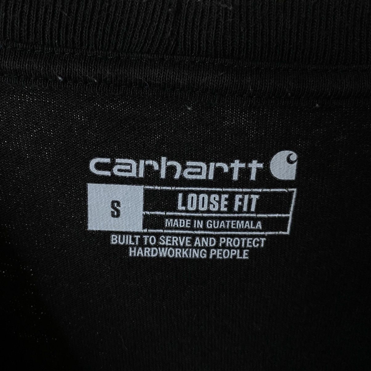 Carhartt Carhartt Loose Fit Black T Shirt Size US L / EU 52-54 / 3 - 3 Thumbnail