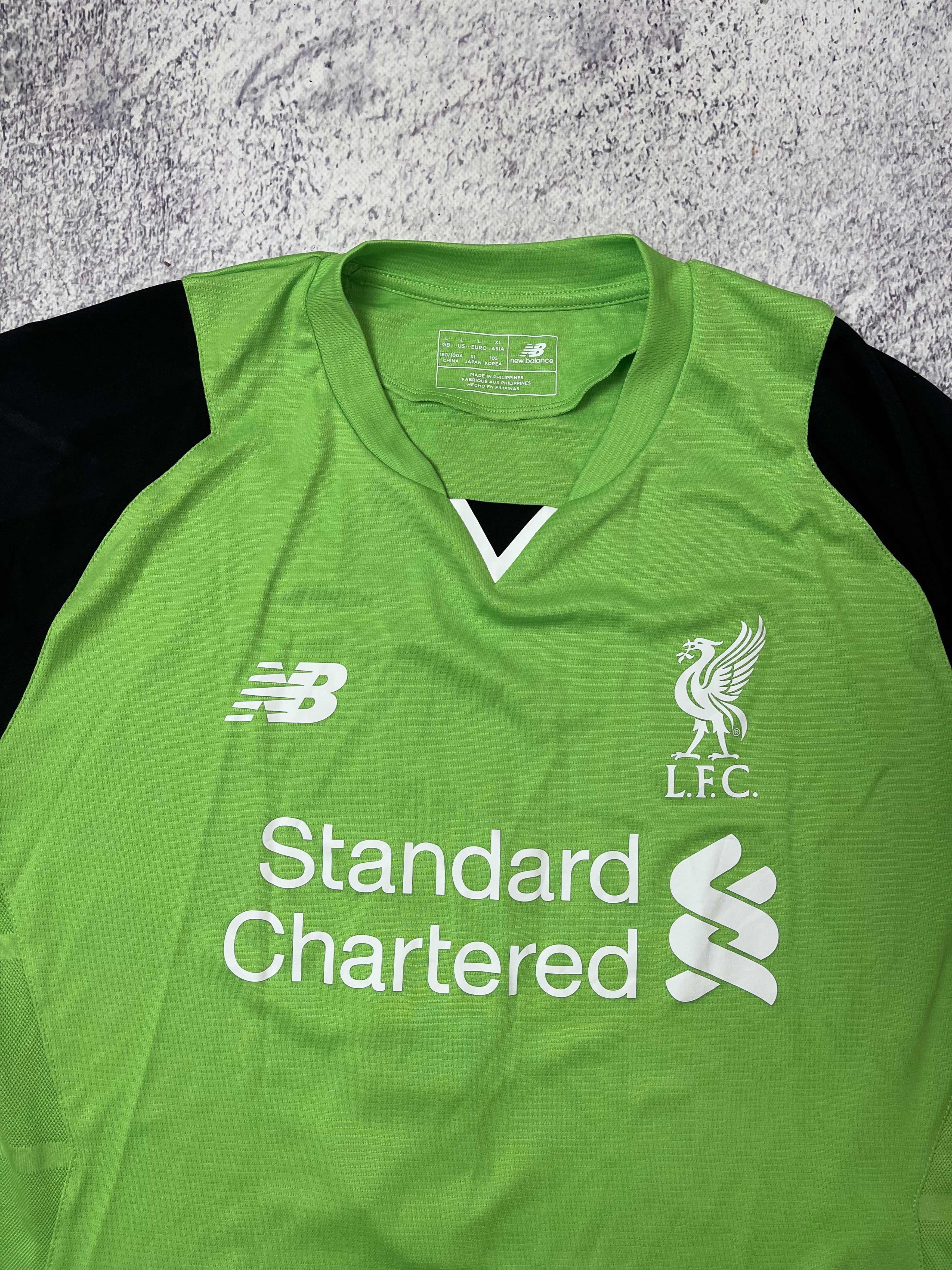 Other Mens jersey FC Liverpool New Balance size L Jennings #1 Size US L / EU 52-54 / 3 - 8 Thumbnail