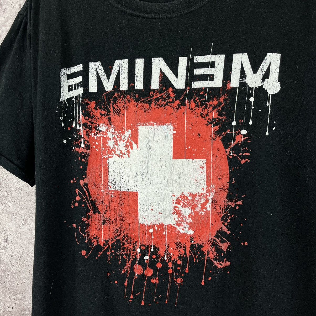 Eminem Eminem Vintage Tee Short Sleeve Big Logo Street Style Y2K Size US L / EU 52-54 / 3 - 3 Thumbnail