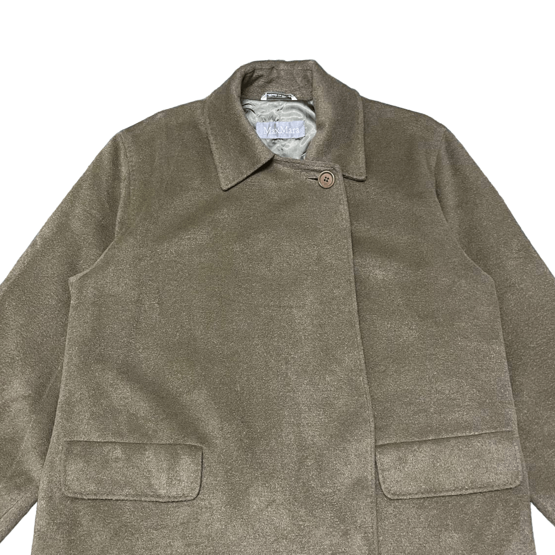 Max Mara Max Mara Made in Italy One Button Wool Coat Size S / US 4 / IT 40 - 2 Thumbnail