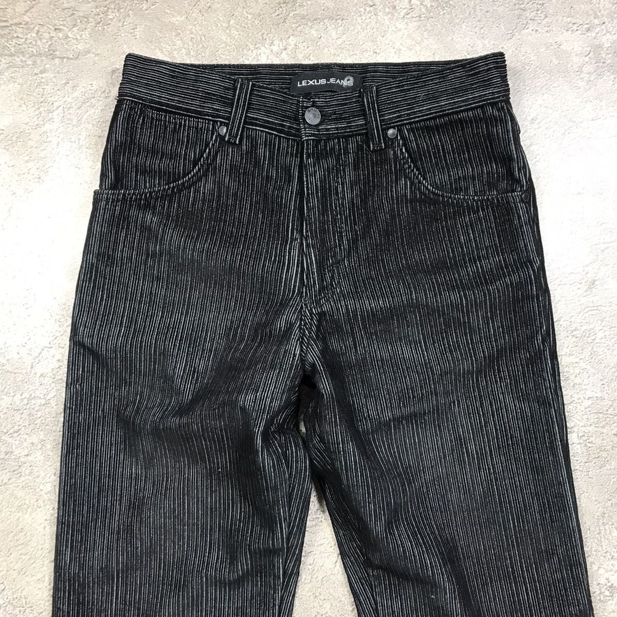 Vintage Vintage 90s Baggy Wide Leg Black Jeans Grunge Skate Logo 30 Size US 30 / EU 46 - 2 Thumbnail