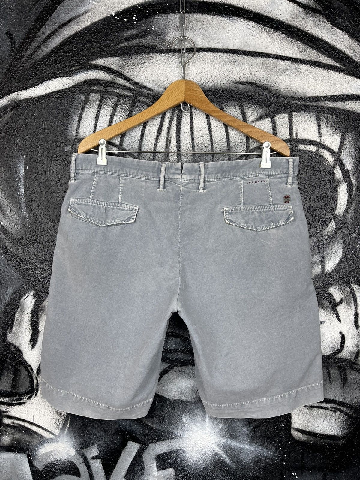 Incotex Incotex Slacks Washed Cotton Chino Shorts Men’s Size 36 Size US 36 / EU 52 - 3 Thumbnail