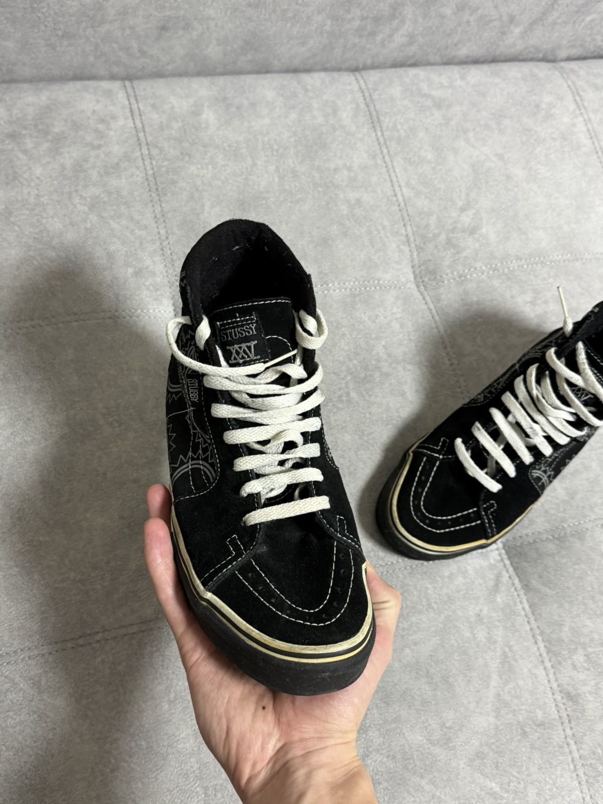 Stussy × Vans Rare Vintage Stussy x Vans sneakers shoes boots skate gang Size US 9 / EU 42 - 9 Thumbnail