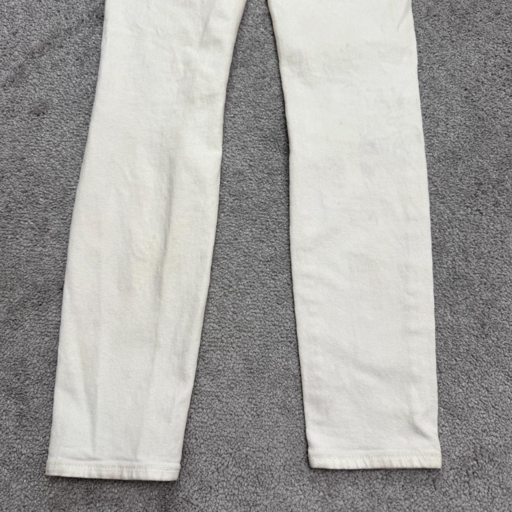 Paige Paige Verdugo Jeans Womens 24 Denim Skinny Slim Low Rise White 5-Pocket City Streetwear Modern Jeans Size 42" / US 20 - 3 Thumbnail