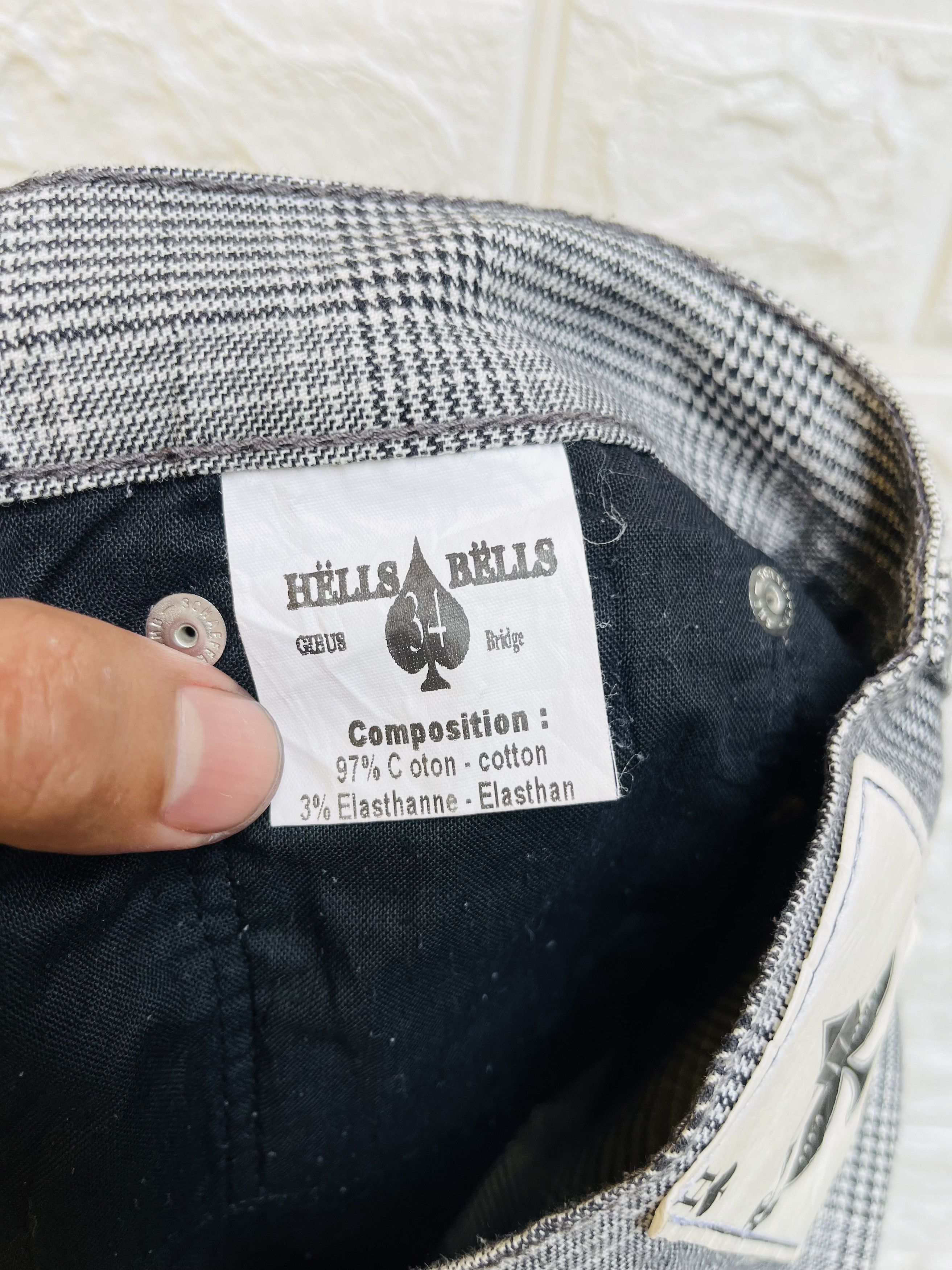 Japanese Brand × Vintage Vintage Hells Bells Japanese Designer Fashion Style Size US 34 / EU 50 - 11 Thumbnail