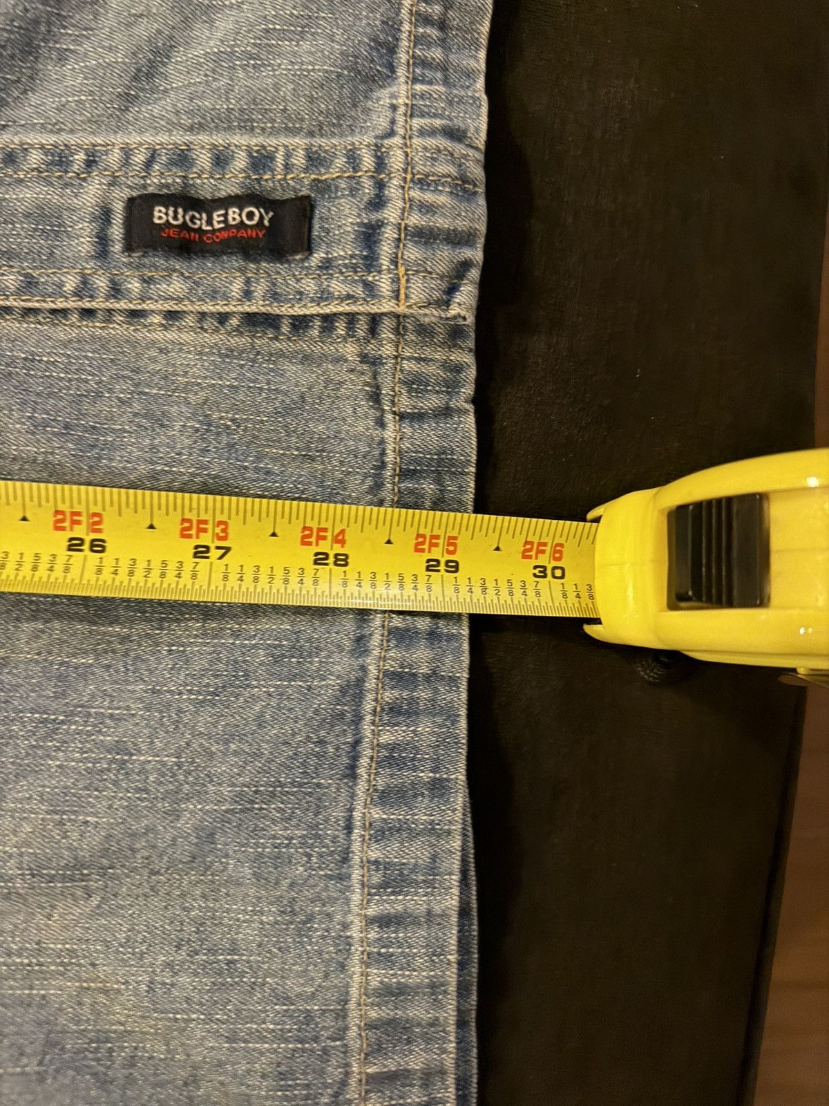 Bugle Boy vintage 90s y2k bugle boy denim shirt with eagle graphic Size US M / EU 48-50 / 2 - 12 Thumbnail