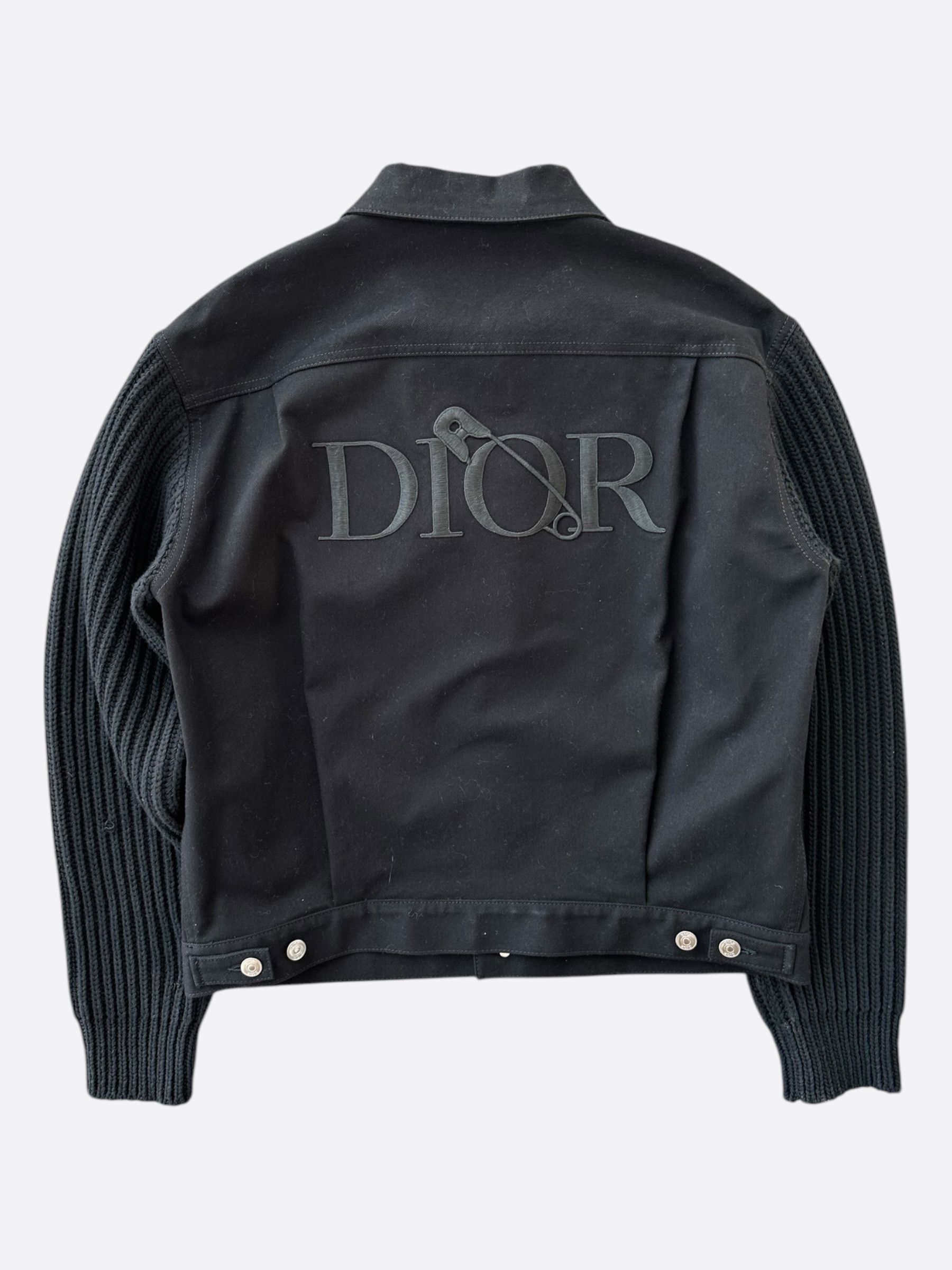 Dior Dior Judy Blame Pin Logo Denim Jacket Size US XL / EU 56 / 4 - 2 Thumbnail