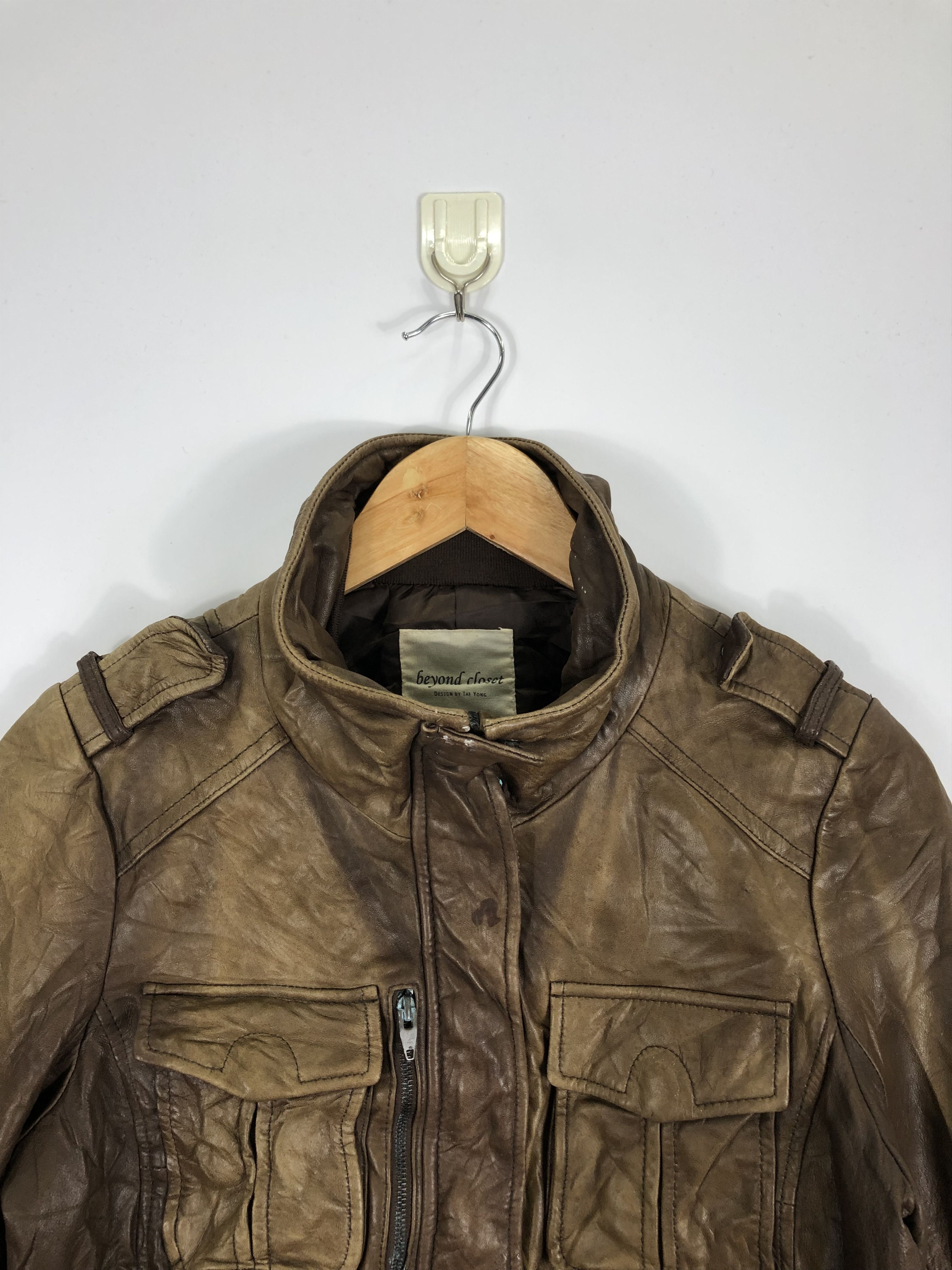 Japanese Brand Vintage Japanese Brand Leather Jacket J0654 Size US M / EU 48-50 / 2 - 2 Thumbnail