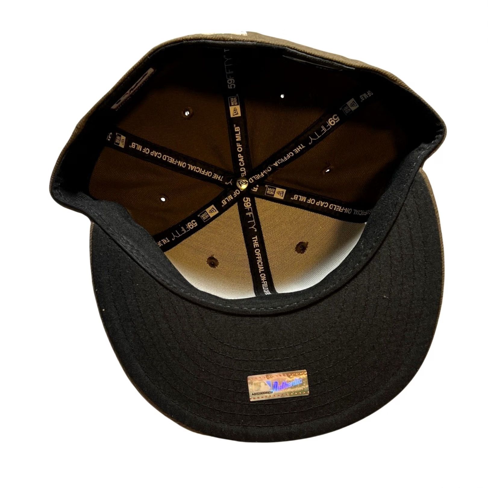 New Era New Era San Diego Padres Hat Mens 7 Brown 59FIFTY Fitted MLB Authentic On-Field Size ONE SIZE - 2 Thumbnail