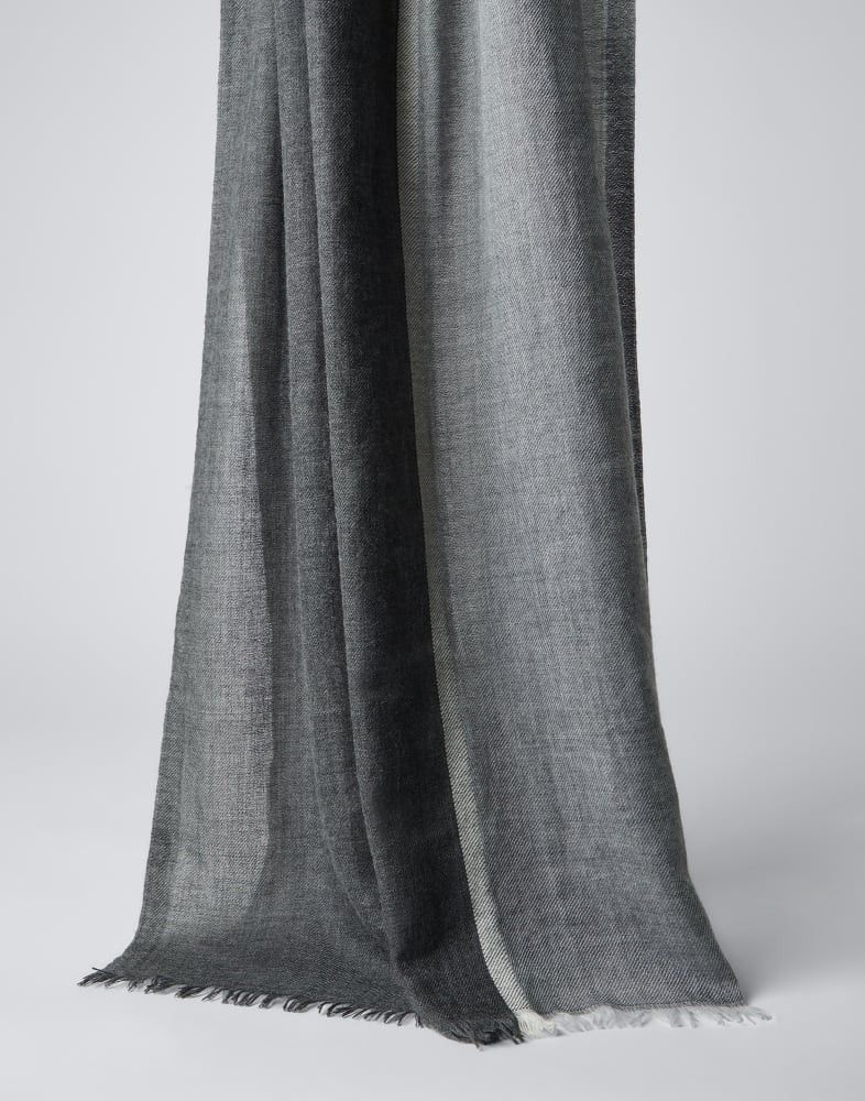 Brunello Cucinelli o1w1db10924 Size: OS / Scarf in Dark Grey Size ONE SIZE - 1 Preview
