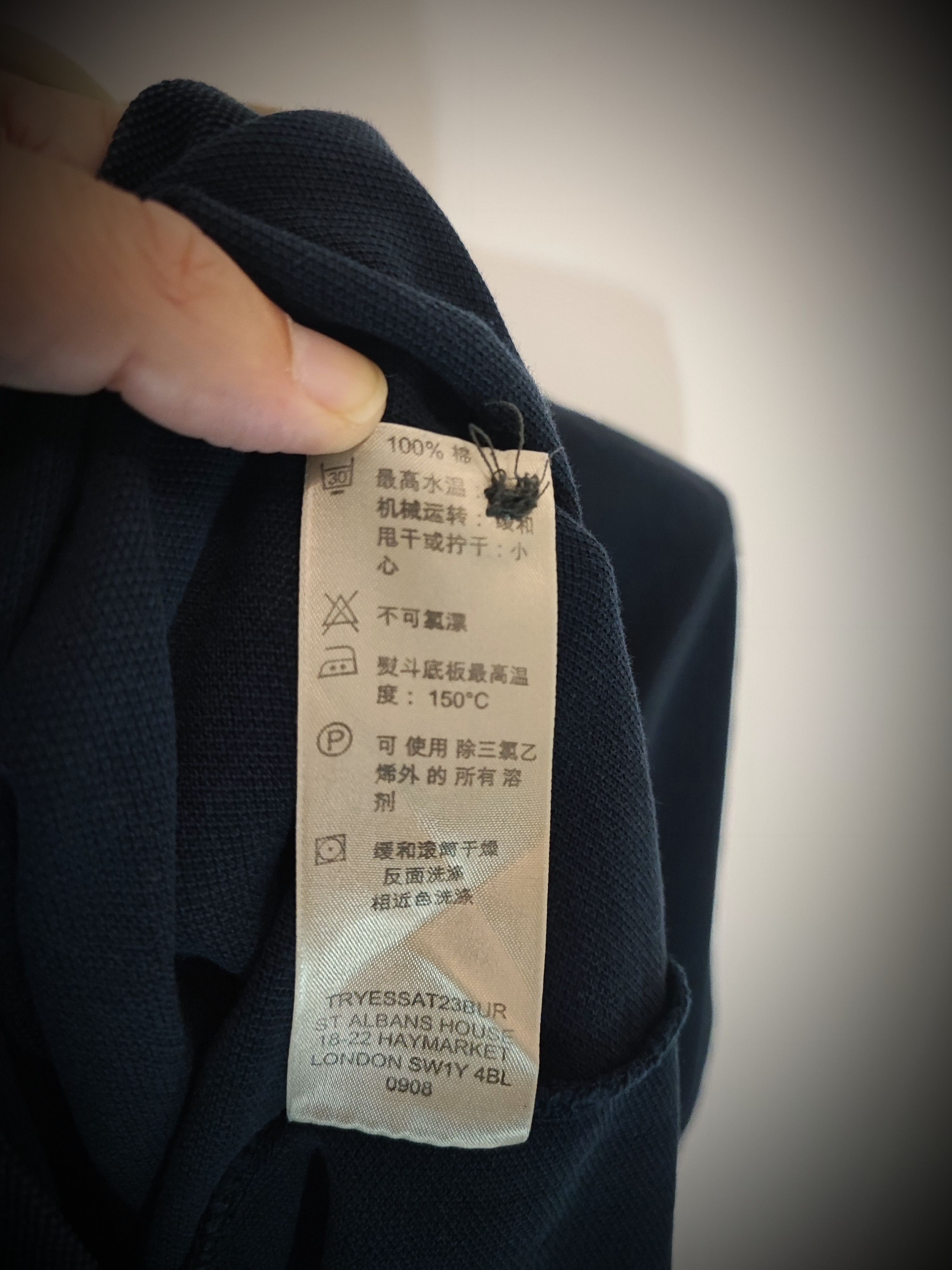 Burberry 🔥 Burberry Polo size L 🔥 Size US L / EU 52-54 / 3 - 7 Thumbnail