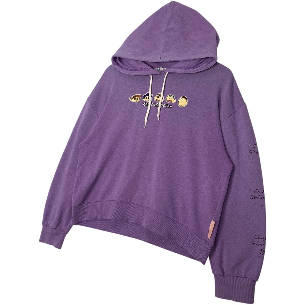 Vintage Vintage Crayon Shin Chan Hoodie Sweater Purple Size M Size US M / EU 48-50 / 2 - 2 Thumbnail