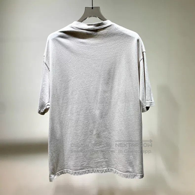 Balenciaga Balenciaga Logo Letter Print Round Short Sleeve T-Shirt Size US L / EU 52-54 / 3 - 7 Thumbnail