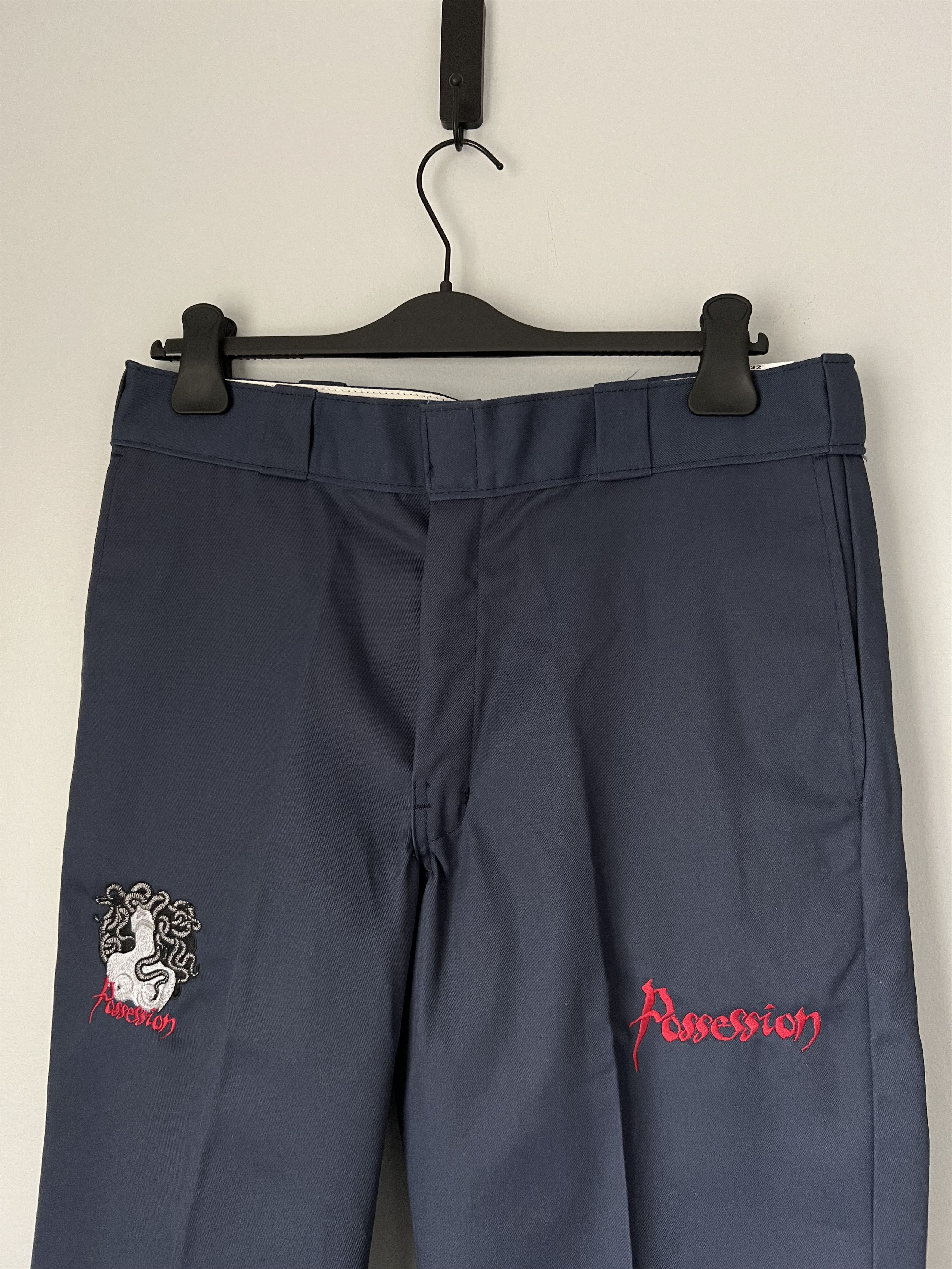 Dickies And After That Petrified Goods Possession Work Pants in Blue Size US 34 / EU 50 - 1 Thumbnail
