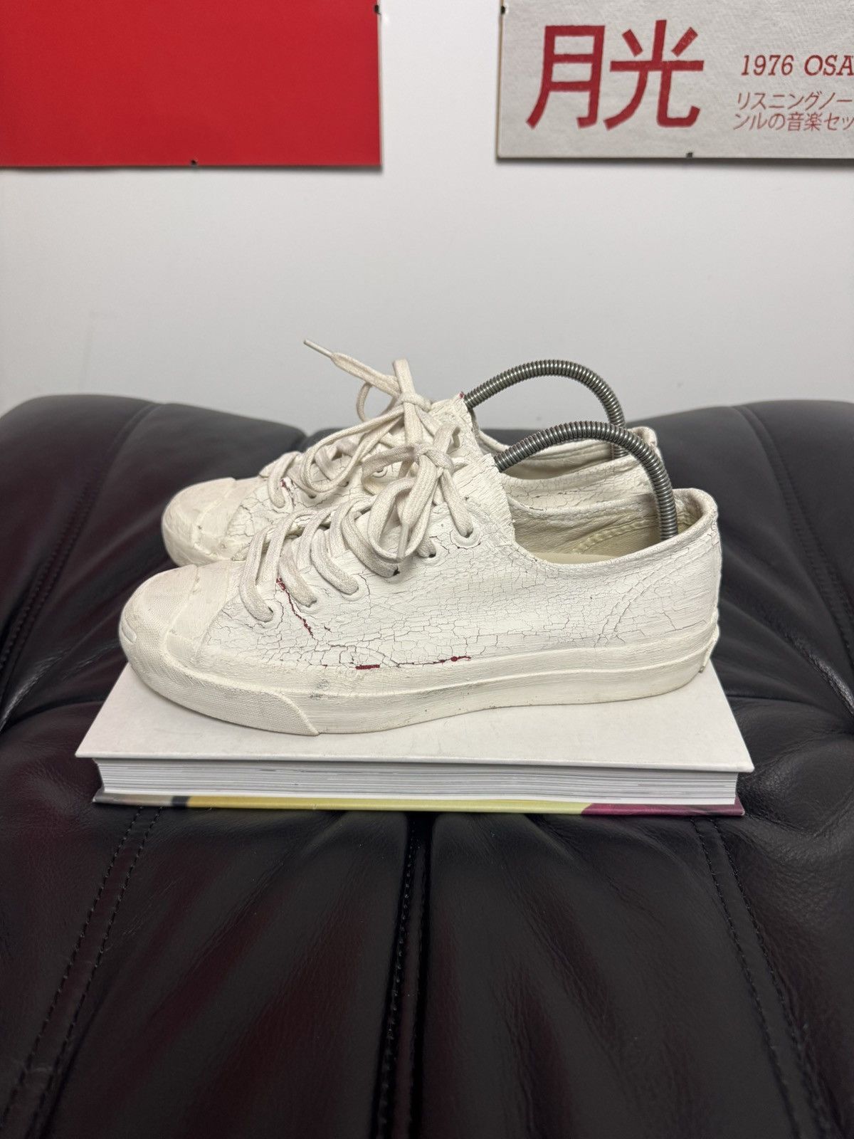 Converse × Maison Margiela Maison Margiela Converse Jack Purcell Painted Designer Rare Size US 5 / EU 37 - 5 Thumbnail
