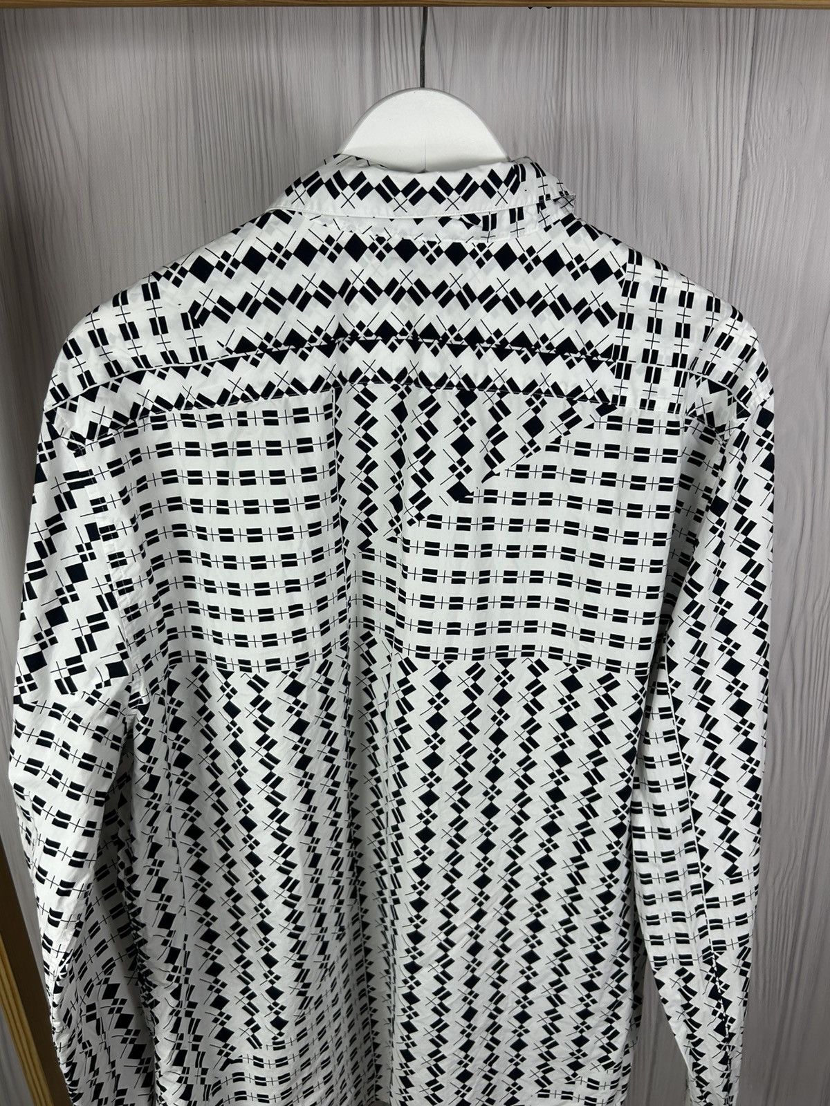 Marni MARNI H&M Art Geometric Designer Shirt Size XL Size US XL / EU 56 / 4 - 2 Thumbnail