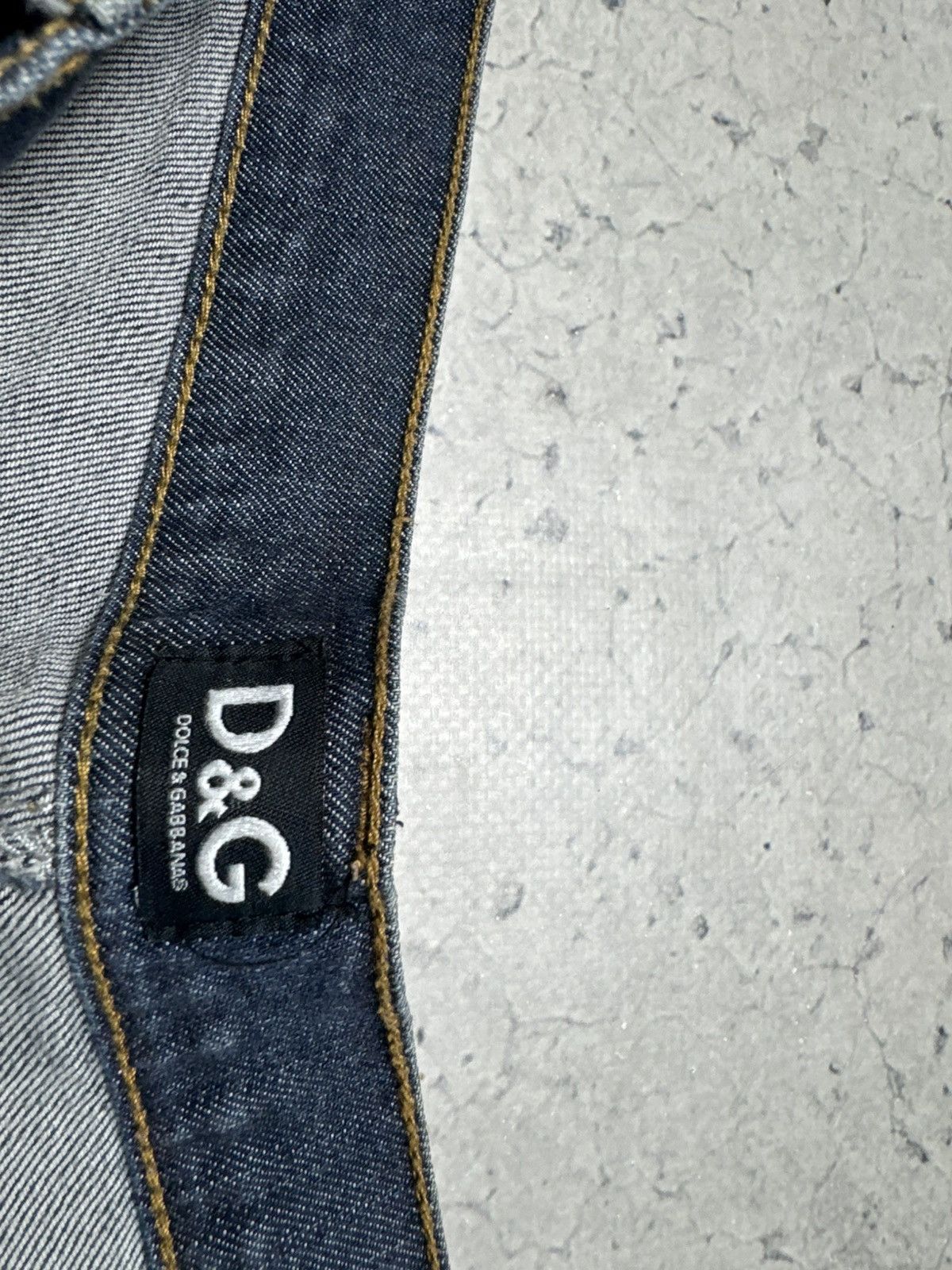 Dolce & Gabbana DG Dolce & Gabbana Vintage Luxury Denim Jeans Big Logo Size US 32 / EU 48 - 8 Thumbnail